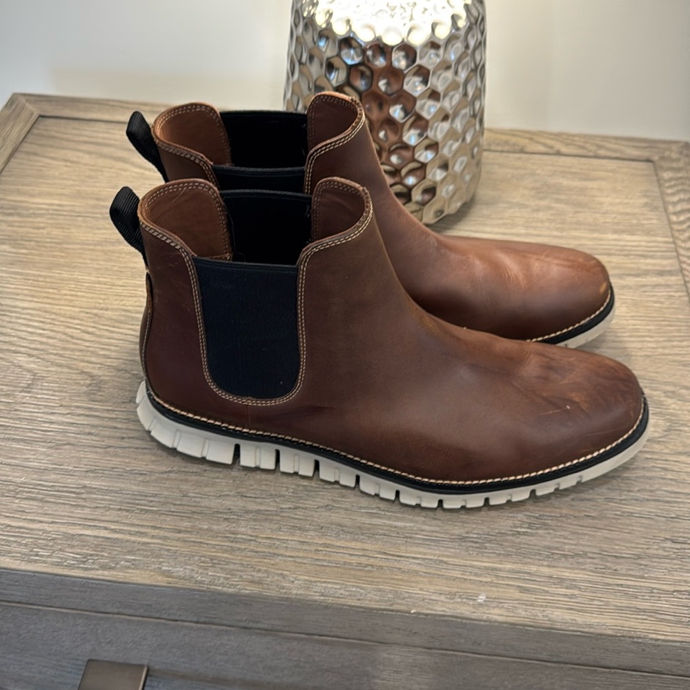 Cole Haan boots 11.5.  Bourbon color.
